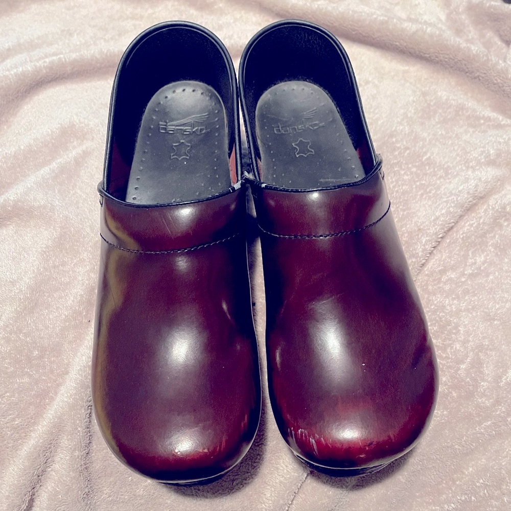 Dark red DANSKO, size 9